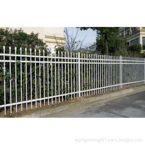 high quality W/D section steel ornamental fence